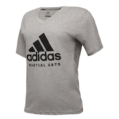 Camiseta adidas Martial Arts - Feminina - Foto 2