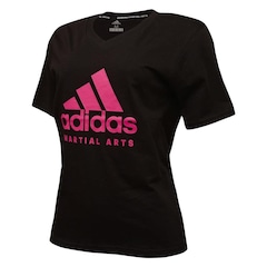 Camiseta adidas Martial Arts - Feminina - Foto 2