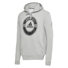 Blusão de Moletom com Capuz adidas Combat Sports BJJ - Masculino - Foto 2