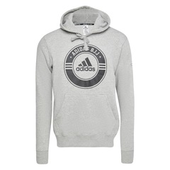 Blusão de Moletom com Capuz adidas Combat Sports BJJ - Masculino - Foto 1