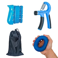 Kit Fisioterapia Orto Exercitador de Dedos Mãos e Braços - Pista e Campo - Foto 1