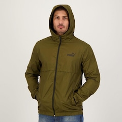 Jaqueta Corta Vento com Capuz Puma ESS Solid - Masculina - Foto 2