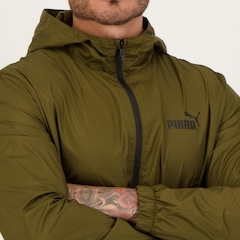 Jaqueta Corta Vento com Capuz Puma ESS Solid - Masculina - Foto 4