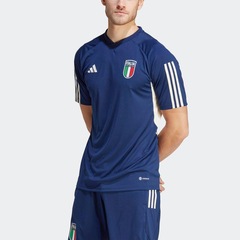 Camisa de Treino da Itália adidas Tiro 23 - Masculina - Foto 7