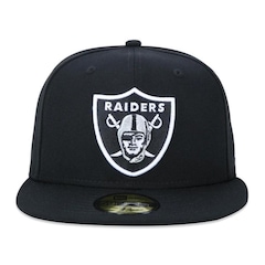 Boné Aba Reta New Era Las Vegas Raiders 5950 - Fechado - Adulto - Foto 3