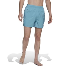 Shorts adidas Natação Solid Liso Clássico - Masculino - Foto 2