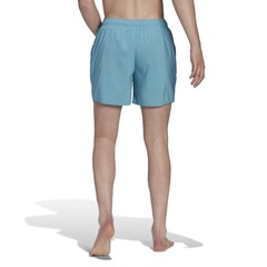 Shorts adidas Natação Solid Liso Clássico - Masculino - Foto 3