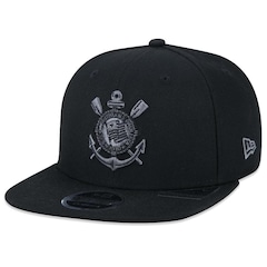 Boné Aba Reta New Era 9Fifty Original Fit Corinthians Futebol - Snapback - Adulto - Foto 1