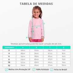 Camiseta Manga Longa Dellas Fit Térmica - Infantil - Foto 3