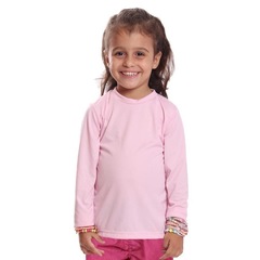 Camiseta Manga Longa Dellas Fit Térmica - Infantil - Foto 1
