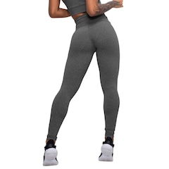 Kit de Calça Legging Belmento Suplex Academia Básica - Feminina - 3 Unds - Foto 3