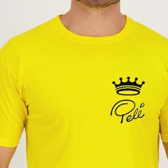 Camiseta Rei Pelé 10 Futfanatics - Masculina - Foto 4