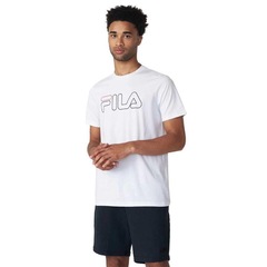 Camiseta Fila Letter Outline - Masculino - Foto 2