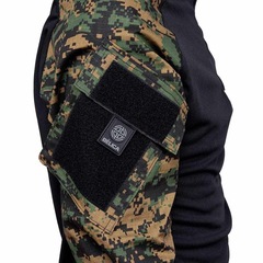Camiseta Bélica Combat Shirt Steel Marpat com Proteção UV50 - Masculina - Foto 7