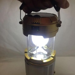 Lanterna Lampião para Camping DK Solar Retrátil - Foto 3