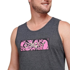 Camiseta Regata Oakley Fp Metaverse Graphic Heather - Masculina - Foto 1