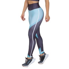 Calça Legging Black Stripes - Feminina - Foto 2