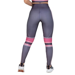 Calça Legging Manalinda Listras - Feminina - Foto 3