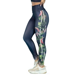 Calça Legging Manalinda Floral - Feminina - Foto 2