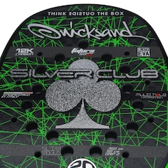 Raquete de Beach Tennis Quicksand Silver Club 2023 - Adulto - Foto 7