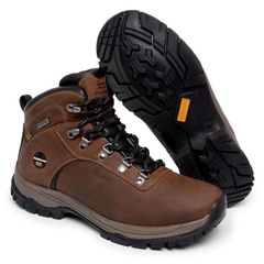 Bota Adventure Bradok Himalaya Tabaco Impermeável - Masculina - Foto 2