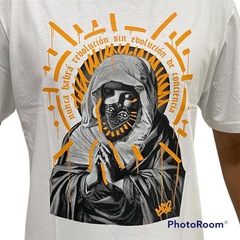 Camiseta MCD Santa Revolucion Branca - Masculina - Foto 3