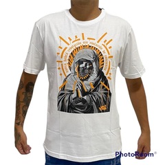 Camiseta MCD Santa Revolucion Branca - Masculina - Foto 1