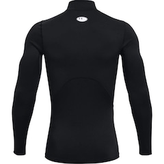 Camiseta Manga Longa Under Armour Comp Mock - Masculina - Foto 5