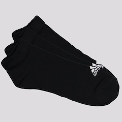Meia adidas Sportswear No Show - 3 Pares - Adulto - Foto 1
