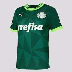 Camisa do Palmeiras I 2023 Puma - Feminina - Foto 1