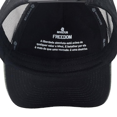 Boné Aba Curva Invictus Tático Choice Of Freedom American Trucker - Snapback - Adulto - Foto 5