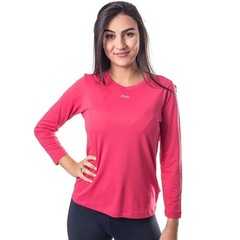 Camiseta Fila Manga Longa Sunprotec - Infantil - Foto 1
