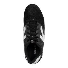 Chuteira Society Kelme Elite Couro - Adulto - Foto 2