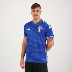 Camisa Itália Home 2023 adidas - Masculina - Foto 2