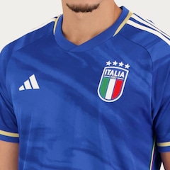 Camisa Itália Home 2023 adidas - Masculina - Foto 4