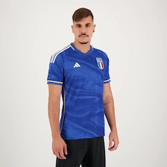 Camisa Itália Home 2023 adidas - Masculina - Foto 5
