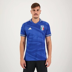 Camisa Itália Home 2023 adidas - Masculina - Foto 1