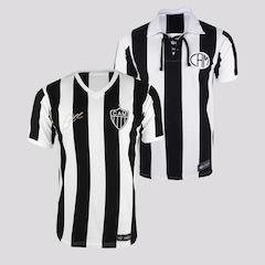 Camisa do Atlético Mineiro 1914 Futfanatics + Camisa do Atlético Mineiro 1983 Ã?der - Masculina - Foto 1