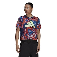 Camiseta Cropped adidas Farm Rio Hi5238 - Feminina - Foto 3