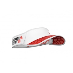 Viseira Aba Curva Compressport Ultralight Spiderweb - Fechado - Adulto - Foto 2