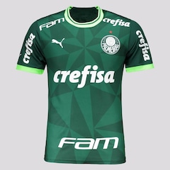 Camisa do Palmeiras I 2023 com Patrocínio Puma - Masculina - Foto 1