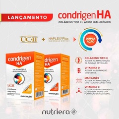 Condrigen H.A. Colágeno Tipo 2 + Ácido Hialurônico Maxinutri - 60 Cáps - Foto 2