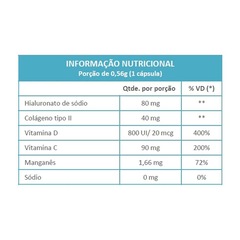 Condrigen H.A. Colágeno Tipo 2 + Ácido Hialurônico Maxinutri - 60 Cáps - Foto 3