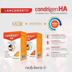 Condrigen H.A. Colágeno Tipo 2 + Ácido Hialurônico Maxinutri - 60 Cáps - Foto 5
