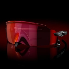 Óculos de Sol Oakley Unissex Kato M Polished Black Prizm Trail Torch - Foto 7