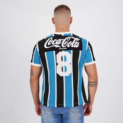 Camisa do Grêmio Retrô 1989 N° 8 Futfanatics - - Masculina - Foto 3