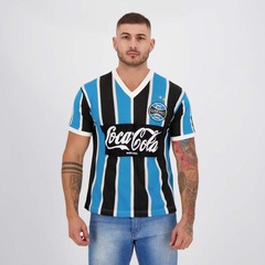 Camisa do Grêmio Retrô 1989 N° 8 Futfanatics - - Masculina - Foto 1