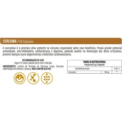 Kit Cúrcuma 95% Curcumina Flora Nativa - 60 Capsulas - 6 Unds - Foto 5