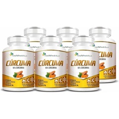 Kit Cúrcuma 95% Curcumina Flora Nativa - 60 Capsulas - 6 Unds - Foto 1