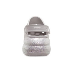 Chinelo Crocs Classic Crush Glitter Clog Atmosphere - Unissex - Foto 5